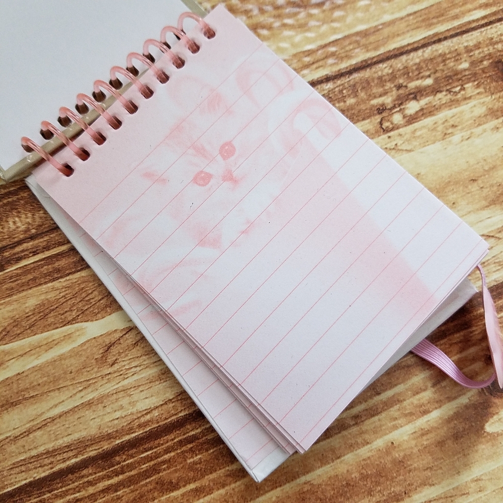Rachael Hale Cat Office Set Magnetic Notepads Notebook Magnets Kittens Pink - Picture 10 of 12
